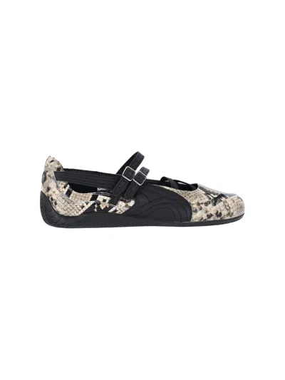 Puma Speedcat Ballet Snake Woman Black And Beige