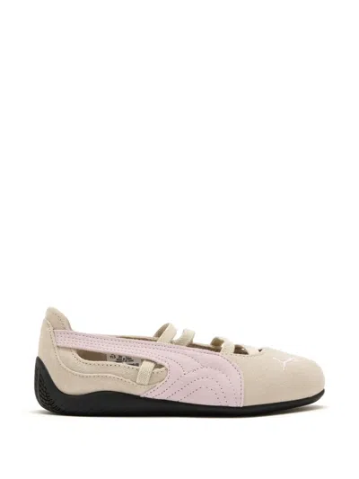 Puma Kids' Speedcat Ballet Suede Ballerina Shoes In Neutrals