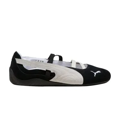 Pre-owned Puma Speedcat Ballet Suede Gs 'black White Warm White' | Kid's Size 6