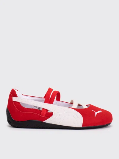 Puma Speedcat Ballet Suede In Red