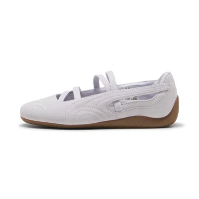 Puma Speedcat Suede Ballet Flats In Purple