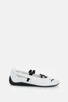 Puma Speedcat Elastic Strap Ballet Flat In White