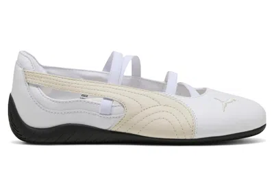 Pre-owned Puma Speedcat Ballet White (women's) Sneakers In  White/alpine Snow