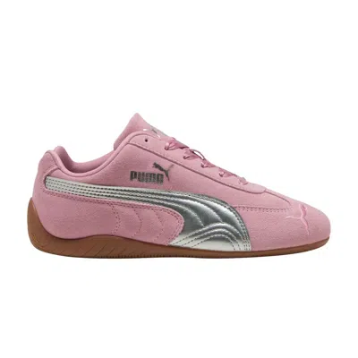 Pre-owned Puma Speedcat Big Kid 'metallic Pack - Poised Pink Silver' | Kid's Size 5