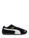 Puma 'speedcat' Black Sneakers With Logo Print On The Side And Logo Lettering On The Side In Black