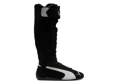 Pre-owned Puma Speedcat Boots Black Ivory (women's) Sneakers In  Black/frosted Ivory In Multi