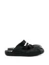 Puma Speedcat Elasticated Strap Mules In Black