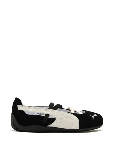Puma Kids' Speedcat Elasticated-straps Ballet Flats In Multi
