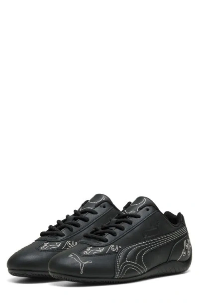 Puma Speedcat Embellished Sneaker In Black