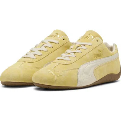 Puma Speedcat Faded Sneaker In Yellow
