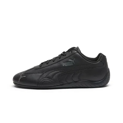 Puma Speedcat Full Leather Women Shoes In Black