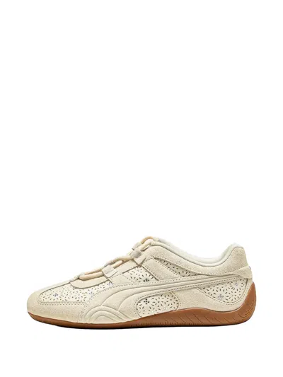 Puma Speedcat Go Bejewelled Sneakers In Neutral
