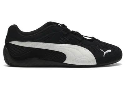 Pre-owned Puma Speedcat Go Black White (women's) Sneakers In  Black/ White