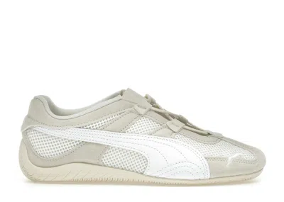 Pre-owned Puma Speedcat Go White (women's) Sneakers In Alpine Snow/ White