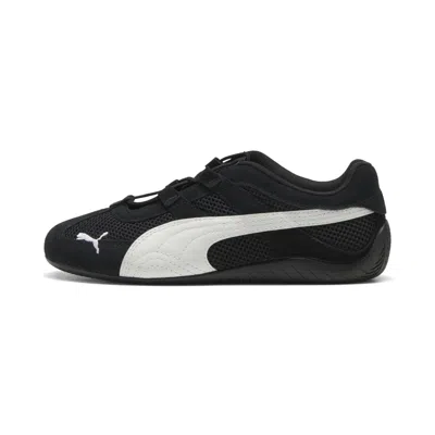 Puma Speedcat Og Logo Detailed Sneakers In Black