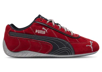 Pre-owned Puma Speedcat Laquan Smith (women's) Sneakers In For All Time Red/ Black