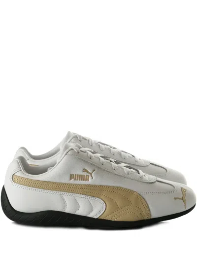 PUMA SPEEDCAT LEATHER SNEAKERS