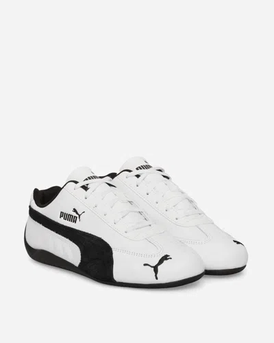 Puma Silver Speedcat Metallic Sneakers In Gray