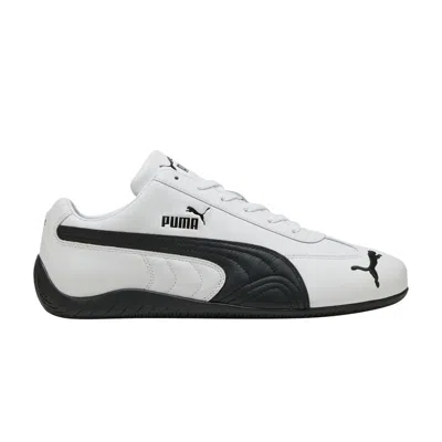 Pre-owned Puma Speedcat Leather 'white Black'