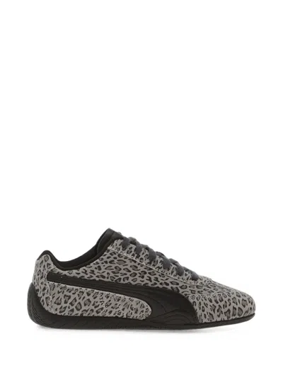 Puma Speedcat Leopard-print Sneakers In Multi