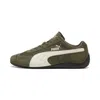 Puma Womens Mesh Loden Green Warm Wh Speedcat Og Suede Low-top Trainers In Green
