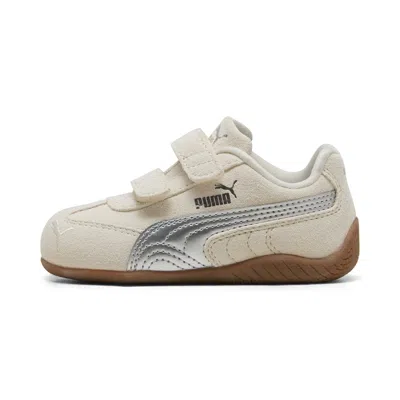 Puma Babies' Speedcat Metallic Hook-and-loop Sneakers Toddlers In White