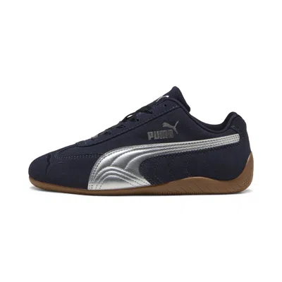 Puma Kids' Speedcat Metallic Jr Youth Shoes In Blue