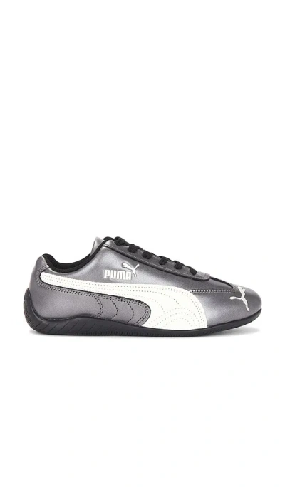 Puma Speedcat Metallic Sneaker In Silver