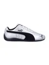 Puma Speedcat Silver Coloreed Sneakers With Logo Print On The Side And Logo Lettering On The Side In Leat In Multi