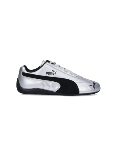 Puma "speedcat Metallic" Sneakers In Silver