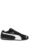 Puma 'speedcat' Black Sneakers With Logo Print On The Side And Logo Lettering On The Side