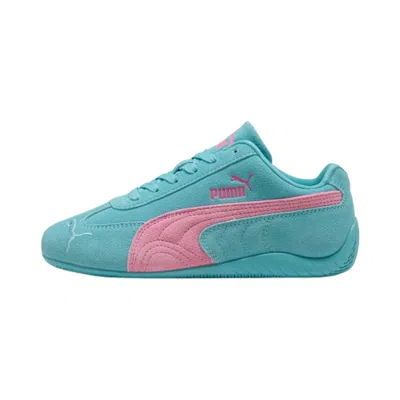 Pre-owned Puma Speedcat Og Big Kid 'aqua/posie Pink' | Blue | Kid's Size 6.5