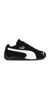 Puma 'speedcat' Black Sneakers With Logo Print On The Side And Logo Lettering On The Side