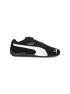 Puma 'speedcat' Black Sneakers With Logo Print On The Side And Logo Lettering On The Side In Black