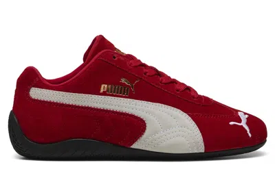 Pre-owned Puma Speedcat Og Sneakers In Red/white