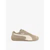 Puma Womens Speedcat Og Suede Low-top Trainers Tff Prairie Tan Frosted