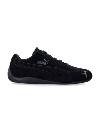 Puma Speedcat Og Suede Sneakers In Black