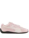 Puma Speedcat Pink Sneakers With Logo Print On The Side And Logo Lettering On The Side In Suede Unisex In Pink