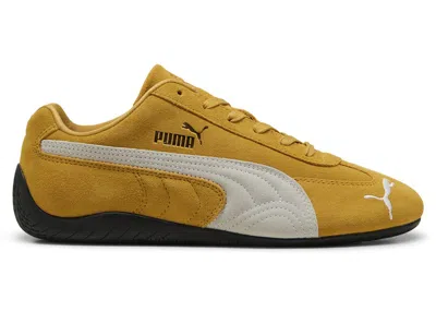 Pre-owned Puma Speedcat Og (women's) Sneakers In Archive Gold/ White In Multi