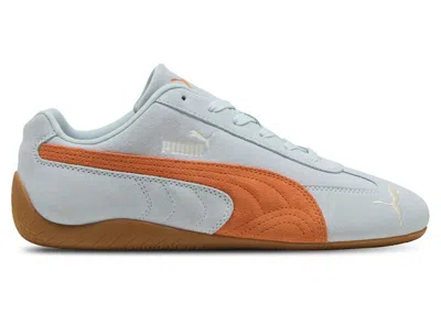 Pre-owned Puma Speedcat Og (women's) Sneakers In Sea Glass/orange Glo
