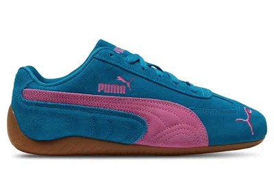 Pre-owned Puma Speedcat Og (women's) Sneakers In Tropical Blue/poised Pink