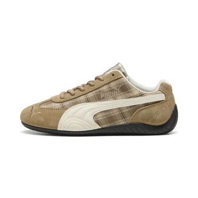 Puma Speedcat Patch Sneakers In Brown