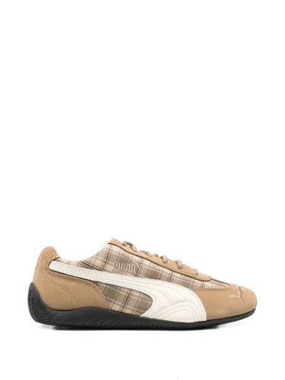 Puma "speedcat Patch" Sneakers In Brown