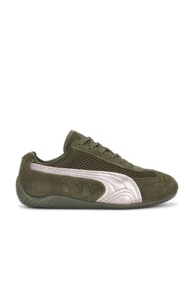 Puma Speedcat Premium Sneaker In Green