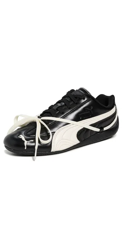 PUMA SPEEDCAT PREMIUM X ROSE SNEAKERS PUMA BLACK/WARM WHITE