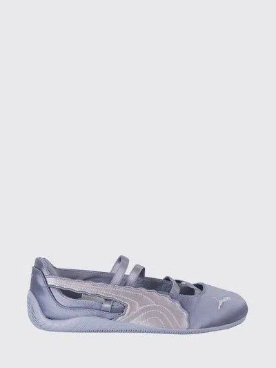 Puma Ballet Flat Woman Color Blue In Multi