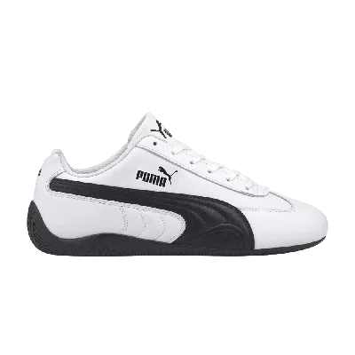 Pre-owned Puma Speedcat Shield Leather 'white Black'