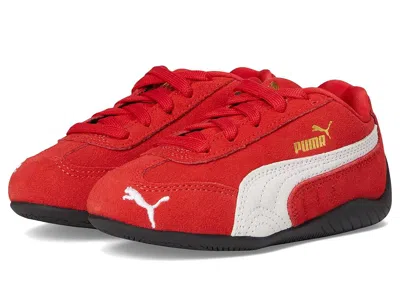 Puma Speedcat Alternative Closure Shoes (toddler) Kid's Shoes For All Time Red/white : 6 Toddler M, Suede