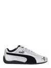 Puma Speedcat Silver Coloreed Sneakers With Logo Print On The Side And Logo Lettering On The Side In Leat In Silver