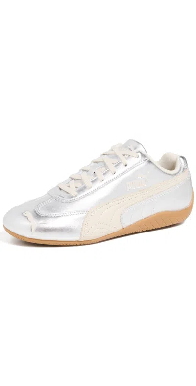 Puma Speedcat Silver Sneakers Alpine Snow/gum